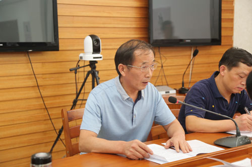 党组成员、政治处主任领学《党委会工作方法》.JPG