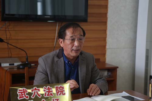 3党组成员、政治处主任刘辉军领学党组织工作规范.JPG